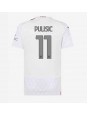 Ženski Nogometna dresi replika AC Milan Christian Pulisic #11 Gostujoči 2023-24 Kratek rokav